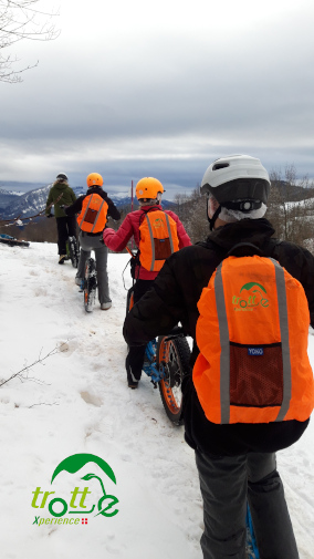 activité balade trottinette hiver